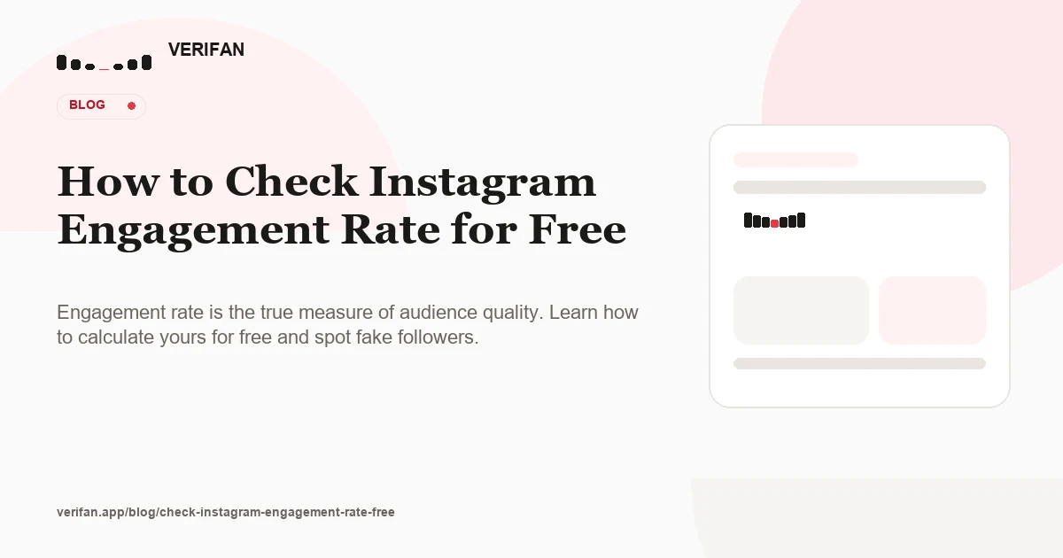 How to Check Instagram Engagement Rate for Free